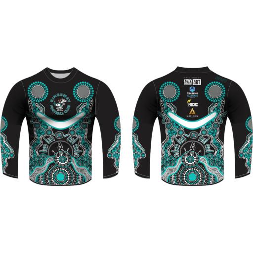 KINGSWAY LONG SLEEVE TRAINING/GAME DAY WARM UP SHIRT
