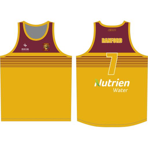 Shoalwater Bay Training Singlet (Yellow)