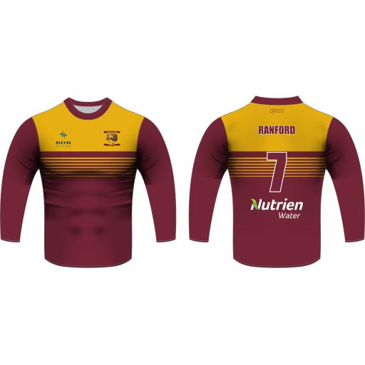 Shoalwater Bay Training Top Long Sleeve (Maroon)